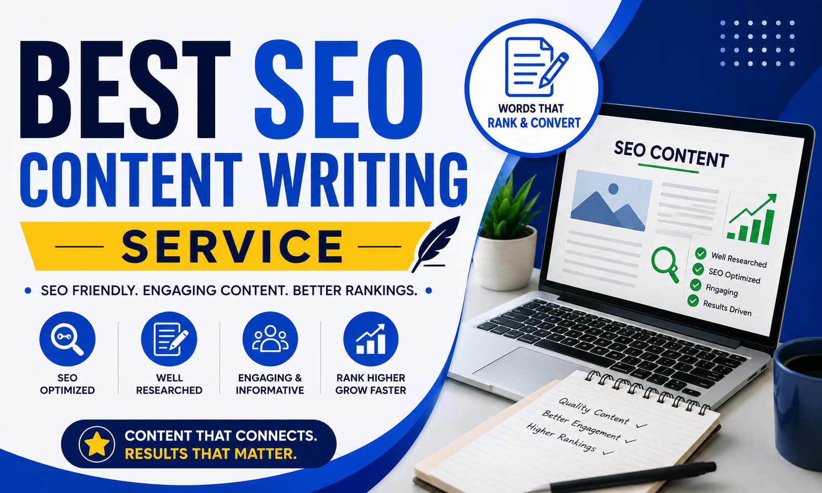 Best SEO Content Writing Service by Dhamaal Ads