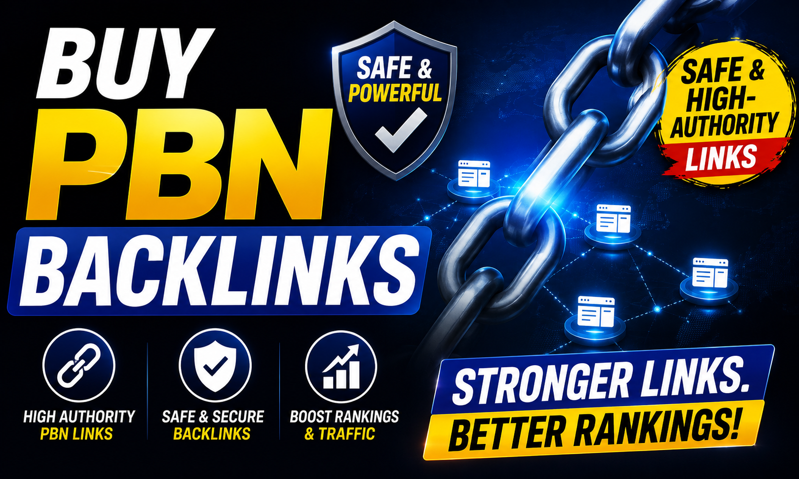 Buy PBN Backlinks - Safe & High-Authority Links
