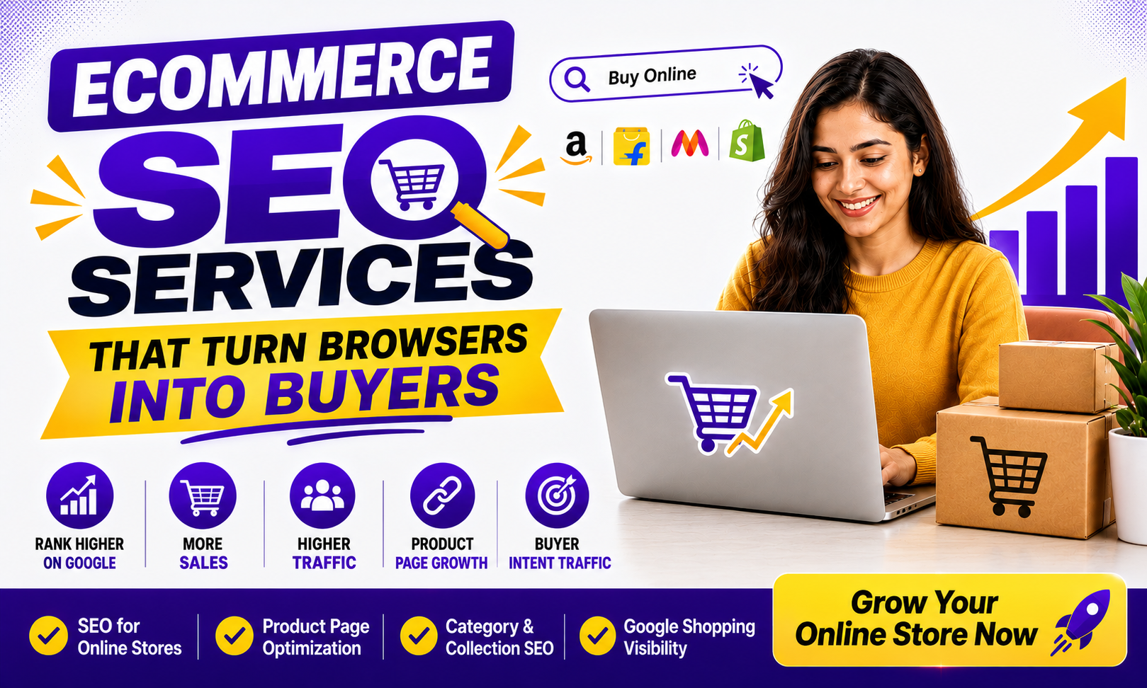 Ecommerce SEO Services That Turn Browsers Into Buyers