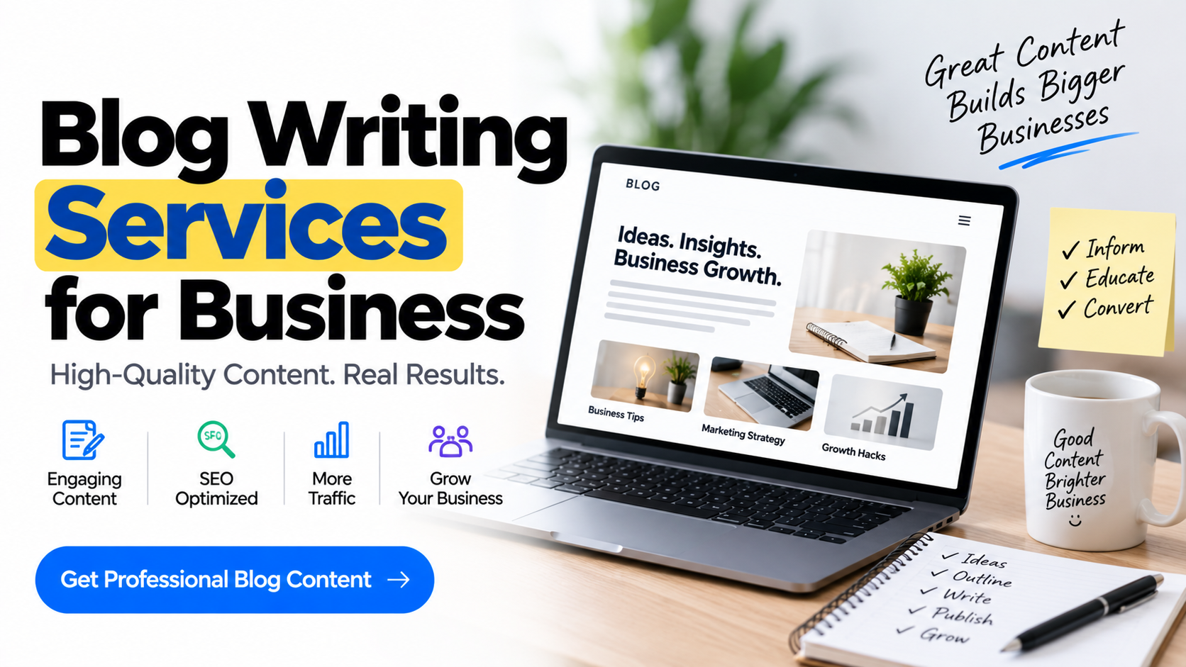 Blog Writing Services for Business