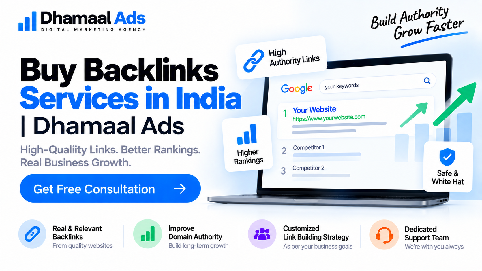 Buy Backlinks Services in India Dhamaal Ads