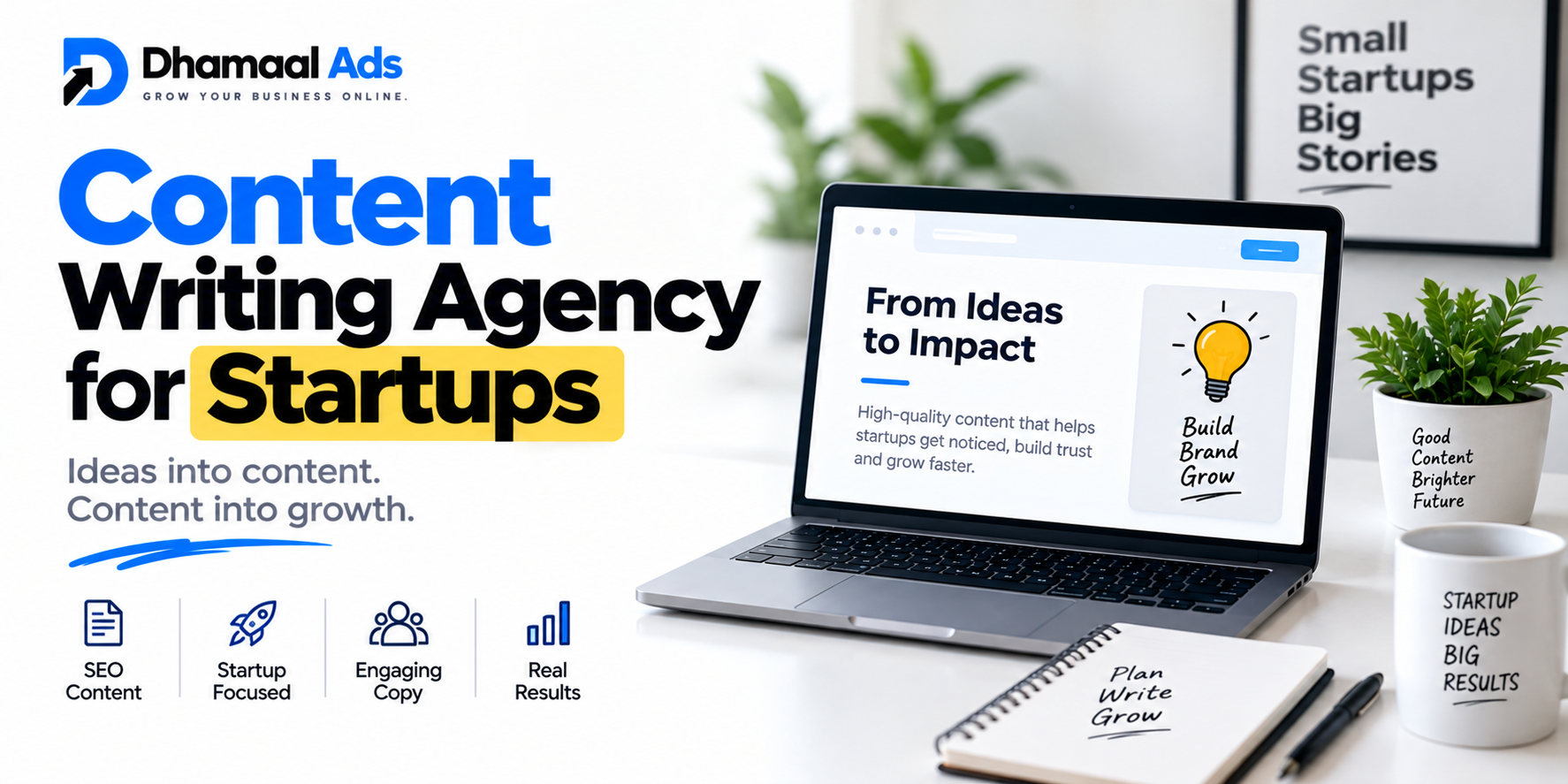 Content Writing Agency for Startups