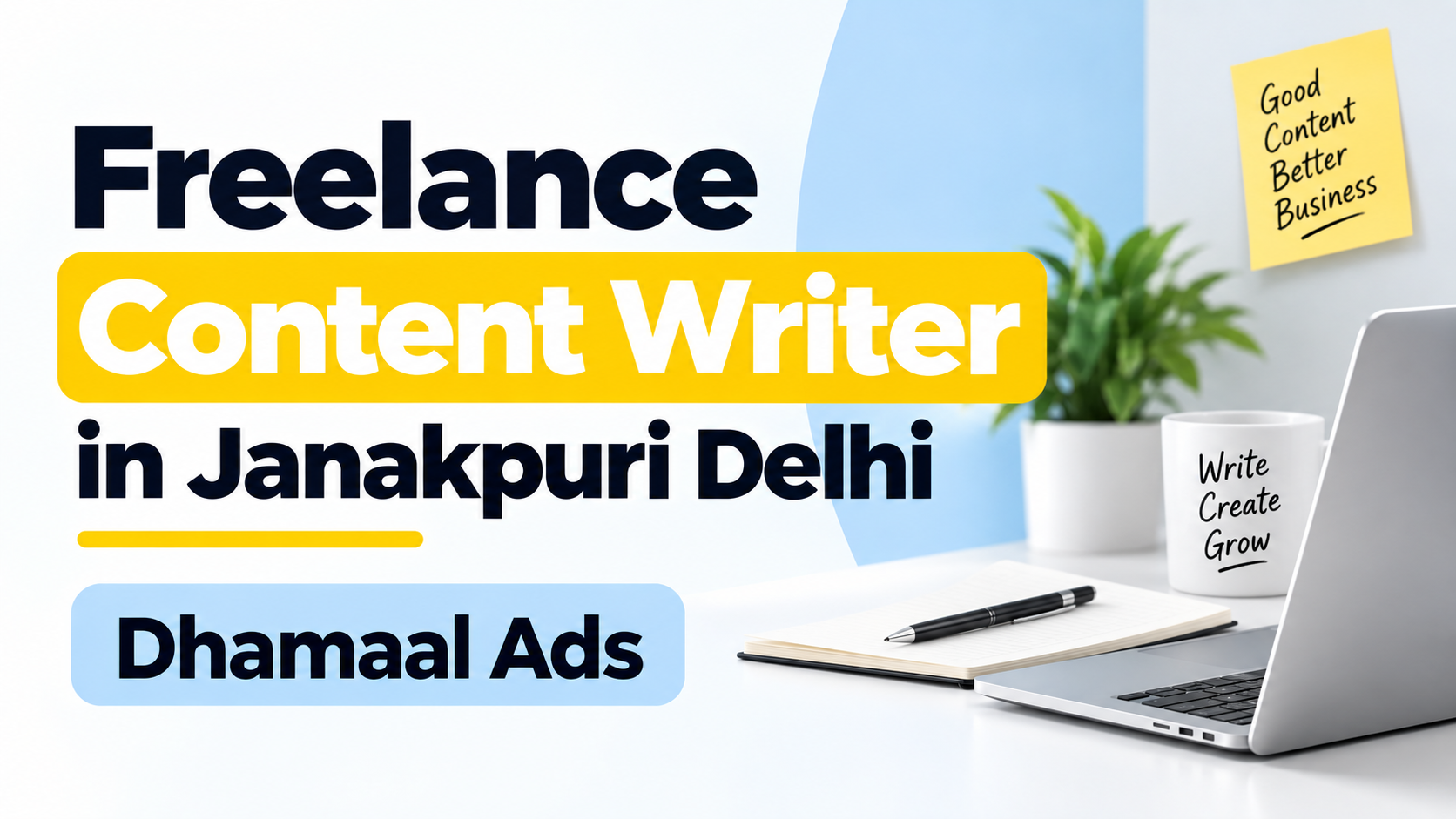 Freelance Content Writer in Janakpuri Delhi