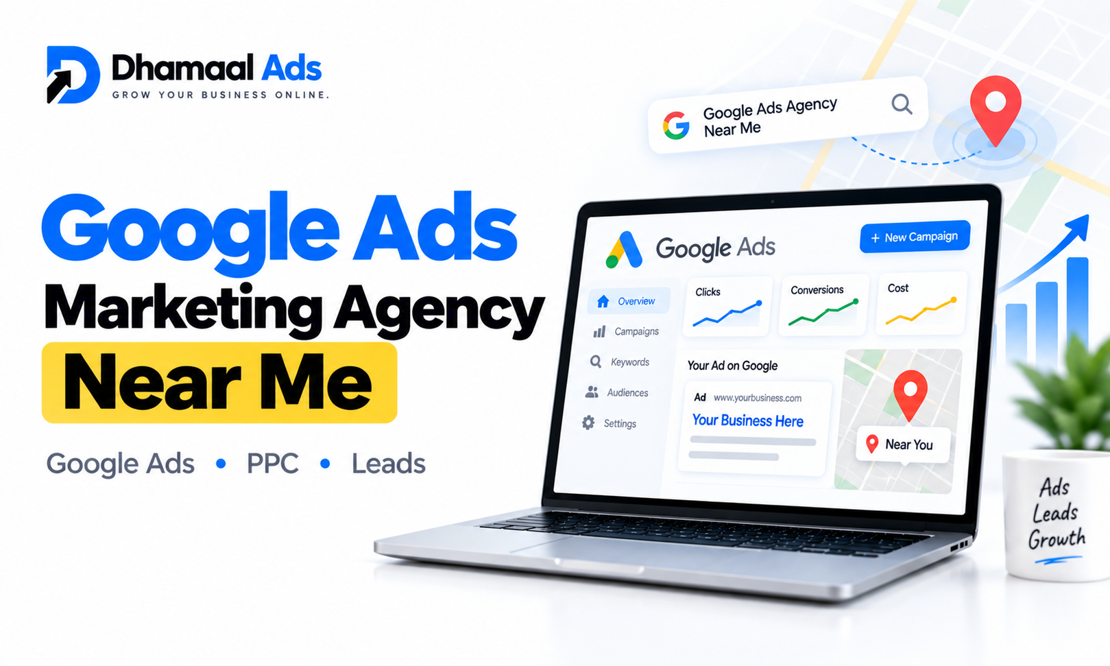 Google Ads Marketing Agency Near Me