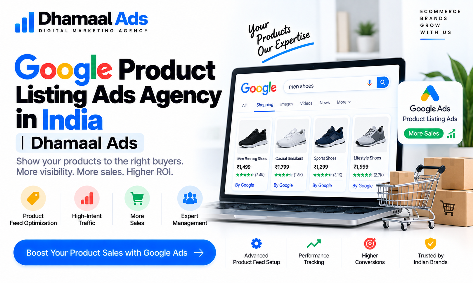 Google Product Listing Ads Agency in India