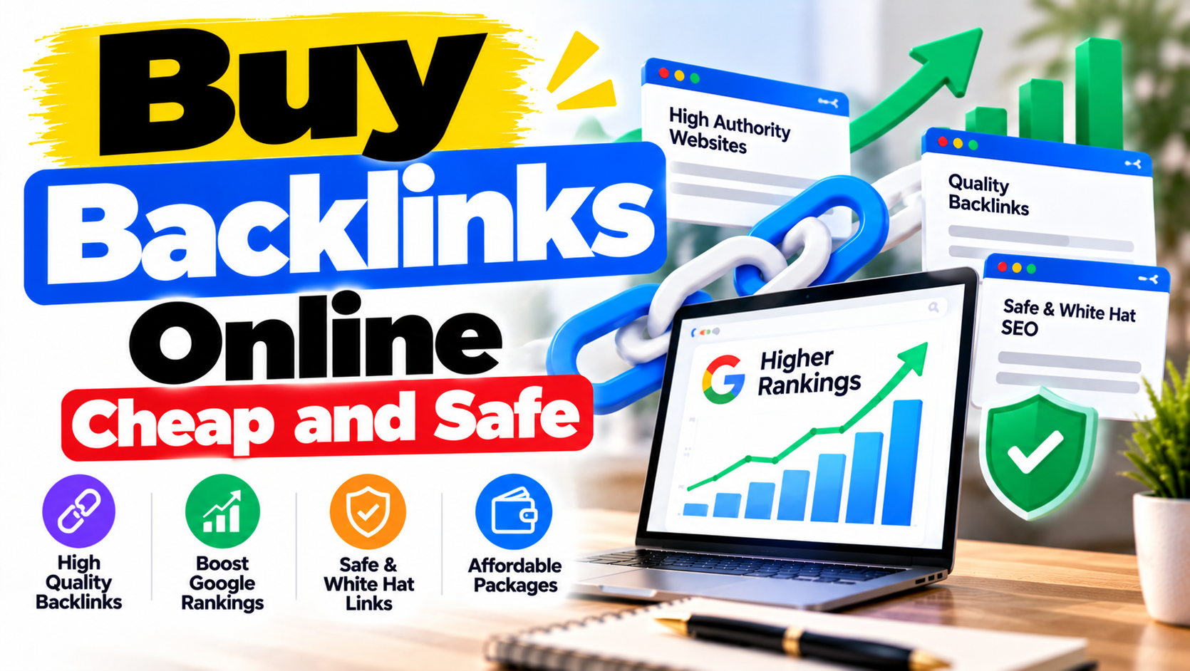 Buy Backlinks Online Cheap and Safe
