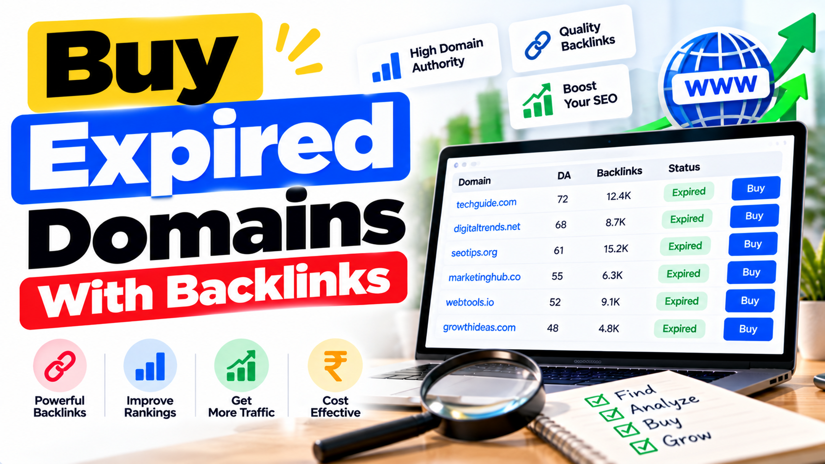 Buy Expired Domains With Backlinks