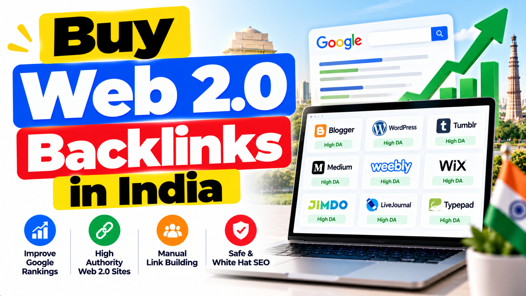 Buy Web 2.0 Backlinks in India