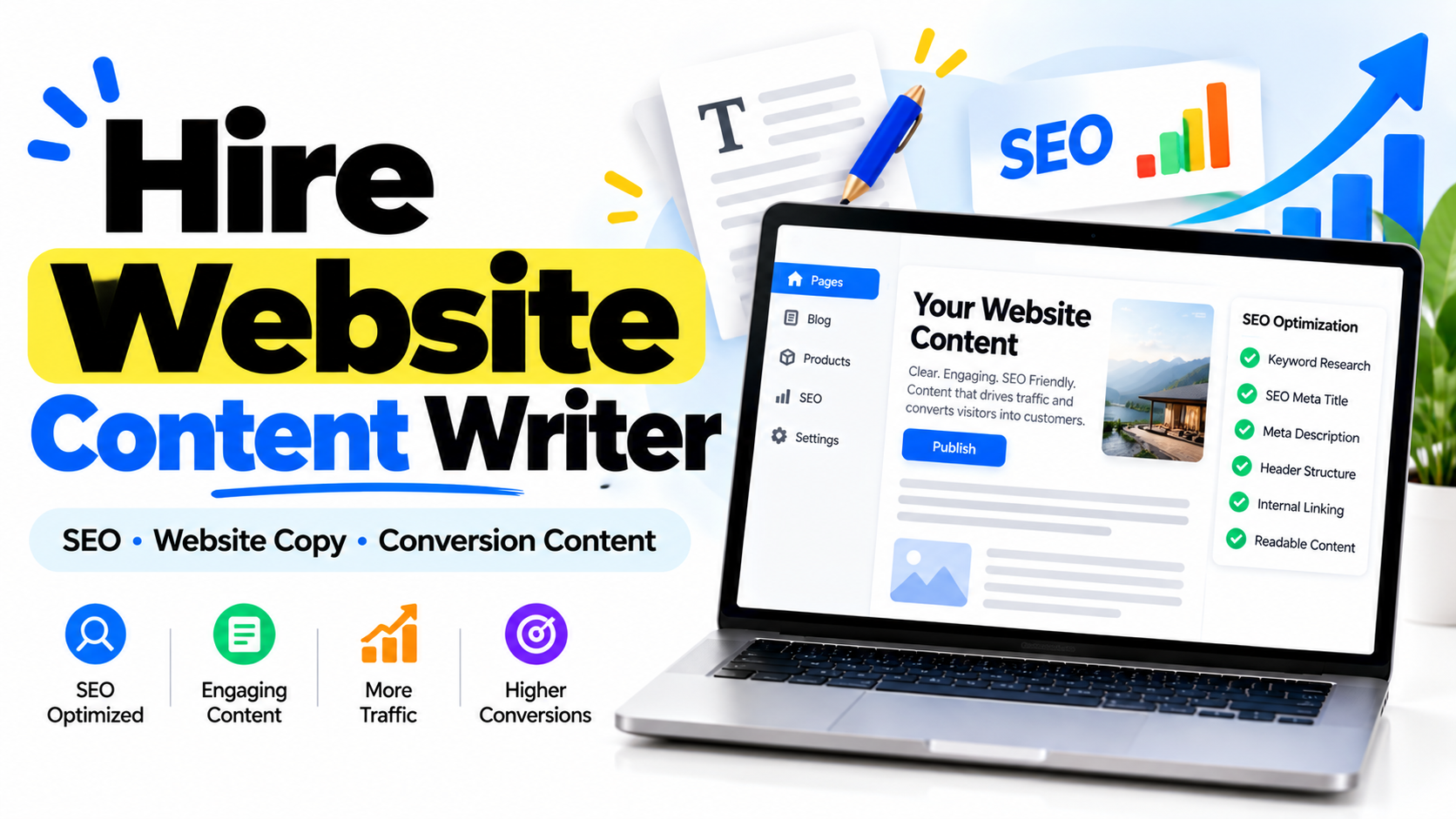 Hire Website Content Writer