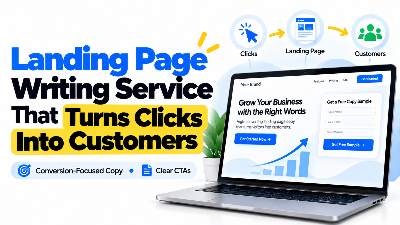 Landing Page Writing Service That Turns Clicks Into Customers