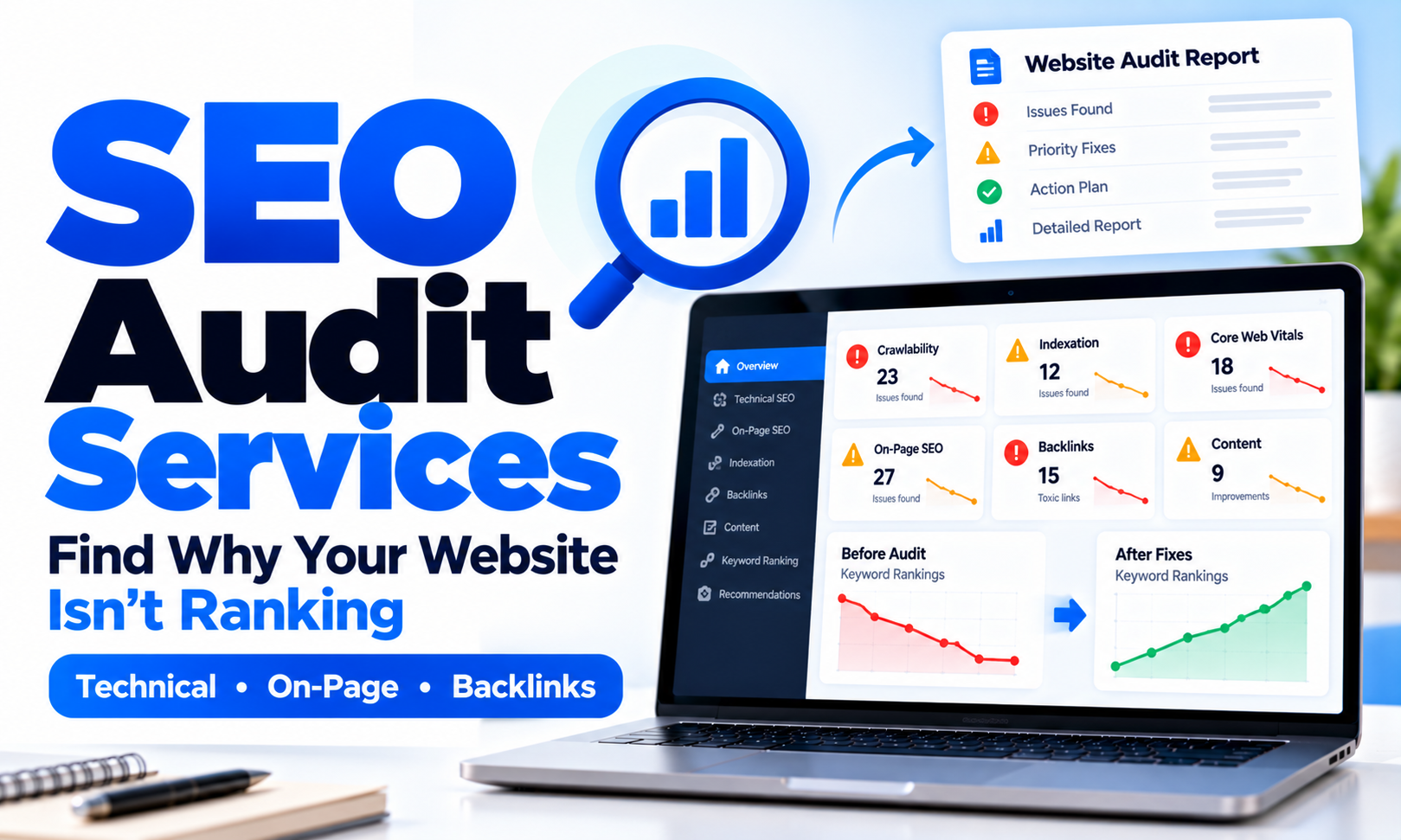 SEO Audit Services: Find Why Your Website Isn't Ranking